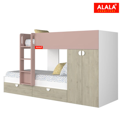 Giường tầng trẻ Em ALALA đa năng/ Miễn phí vận chuyển và lắp đặt/ Đổi trả 30 ngày/ Sản phẩm được bảo hành 5 năm từ thương hiệu ALALA/ Chịu lực 700kg