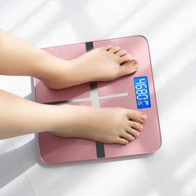 Cân Điện Tử Sức Khỏe Hình Chữ Thập Cân Nặng Chịu Lực Đến 180kg - Tiện Lợi - Bền Đẹp - Độ Chính Xác Cao Giao Màu Ngẫu Nhiên