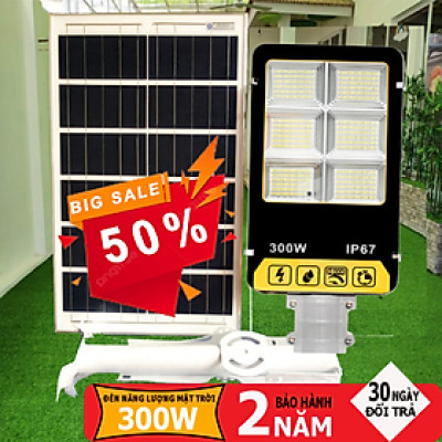 ĐÈN NĂNG LƯỢNG MẶT TRỜI 300W – CHIP LED 5730 THẾ HỆ MỚI