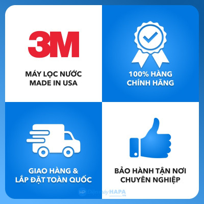 [SIÊU TỐC] Máy Lọc Nước 3M BREW120-MS Công nghệ NANO 3M, Không Dùng Điện - Hàng Chính Hãng 3M, Nhập Khẩu Mỹ