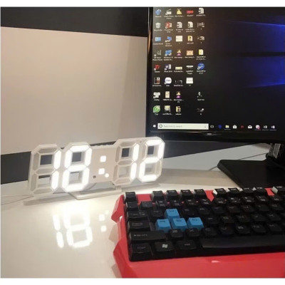 Đồng hồ treo tường, để bàn cao cấp đèn Led 3D 