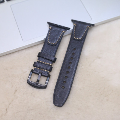 Dây đeo thay thế dành cho Apple Watch 1,2,3,4,5 da bò Ý