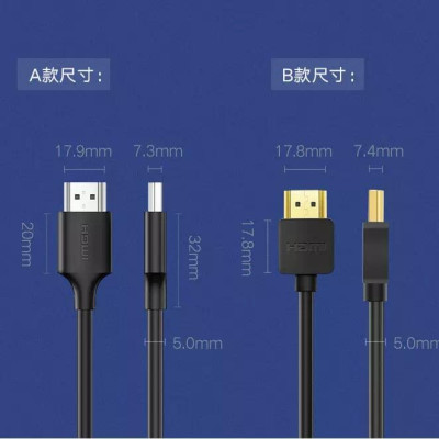 Ugreen UG60177HD134TK 5M màu đen Cáp tín hiệu HDMI 2.0 hỗ trợ 4K2K Đồng 100% - HÀNG CHÍNH HÃNG