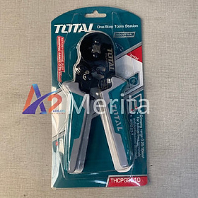 Kềm bấm cos đầu dây cách điện 0.25-10mm2 Total THCPG2510