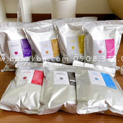 [KHUYẾN MÃI] Bột Mặt Nạ Dẻo O2 & Vitamin Cấp Ẩm Phục Hồi Trẻ Hóa ADEL Hàn Quốc 1kg