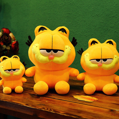 Gấu bông mèo vàng Garfield siêu dễ thương hài hước (25cm) mèo béo siêu quậy Garfield đáng yêu hàng cao cấp