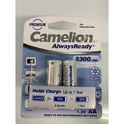 Pin sạc AA Camelion 2300 - Hàng Chính Hãng 