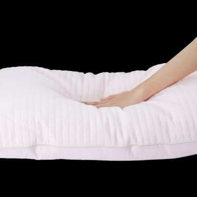 Gối chần bông, ruột gối đầu cho người nằm thấp Cloudy NIN House 48x74cm microfiber nhiều màu Quilted Pilllow