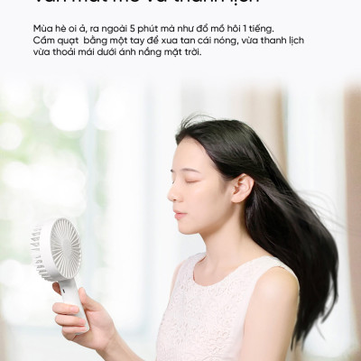Quạt cầm tay Lumias X6 Hàng chính hãng