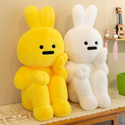 Gấu bông thỏ suy tư, thú nhồi bông thỏ trầm cảm cao cấp 40cm