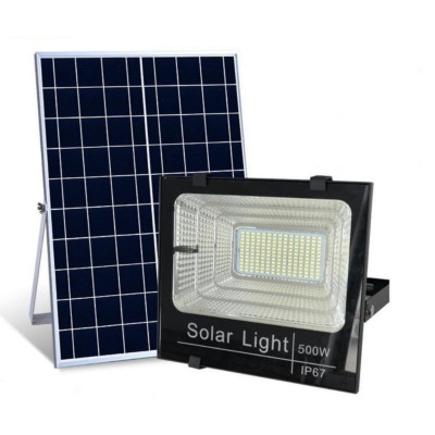 Đèn Led Tích Hợp Năng Lượng Mặt Trời, Siêu Chống Nước Và Chịu Lực Tốt công suất 500W