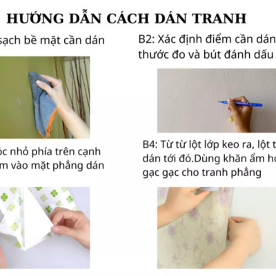Tranh dán tường 3D quán cafe, trà sữa KT 80x125cm-Huyền Chi-Decal PP cán bóng-Đặt theo kích thước yêu cầu