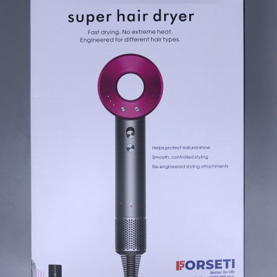 Máy sấy tóc Forseti FHD-688 Super Hair Dryer - Không cánh quạt - Ít tiếng ồn - Sấy nóng lạnh ion - Tạo kiểu nhanh - Hàng chính hãng