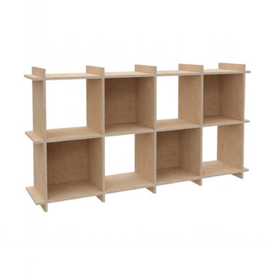 Kệ sách gỗ MDF thiết kế đơn giản tiện dụng SMLIFE Birding