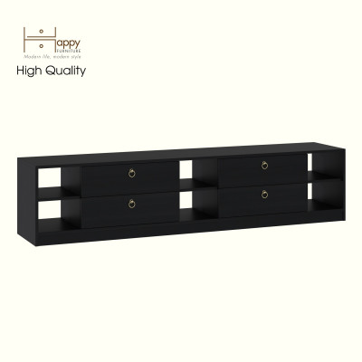 HAPPY FURNITURE , Kệ TV 4 ngăn kéo - MERI , KTV_090 , 200cm x 40cm x 45cm DxRxC