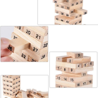 Đồ Chơi Rút Gỗ, Đồ Chơi Cho Bé Tăng Sự Khéo Tay Và Tư Duy Logic