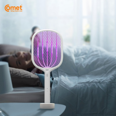 Vợt muỗi điện Comet CP049 Pin Lithium 500mAh sạc 2h dùng 10 ngày BH 12T cổng sạc type C