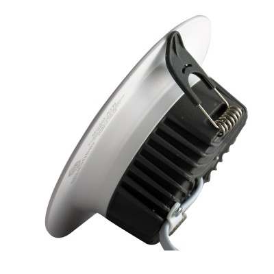 Đèn âm trần 8w vành trắng_Ánh sáng vàng - GSATN/T-8/3000K