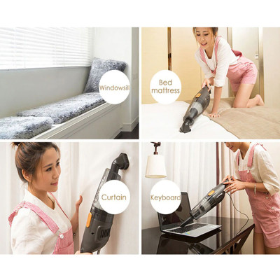 Máy hút bụi cầm tay Deerma DX115C (600W) - Hàng Chính Hãng