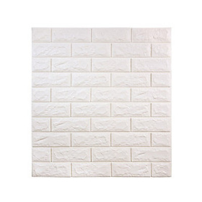 Set 10 tấm xốp dán tường giả gạch dày 5mm cách âm, cách nhiệt(70 x 77 cm)