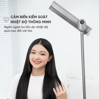 MÁY SẤY TÓC ĐỨNG VIETNAMROBOVAC A4D - HÀNG CHÍNH HÃNG BH 12 THÁNG