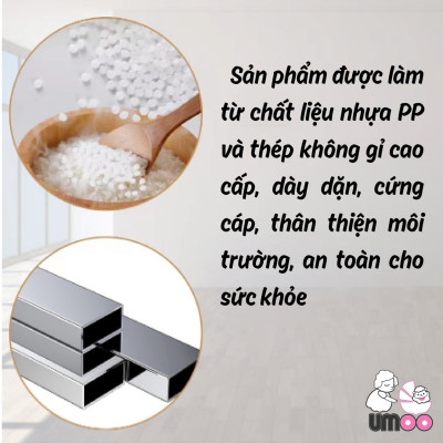 Giá phơi đồ Inox đứng 56 móc kẹp chính hãng Pier