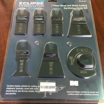 Bộ 7 lưỡi cắt rung Eclipse M7SET