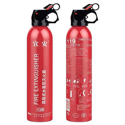 Bình cứu hoả mini để trong xe ô tô, xe tải, xe máy - Bình chữa cháy khẩn cấp để trên xe, dùng trong gia đình.