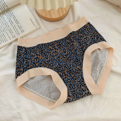 COMBO 5 QUẦN LÓT NỮ COTTON LỤA LƯNG CAO HỌA TIẾT 6196