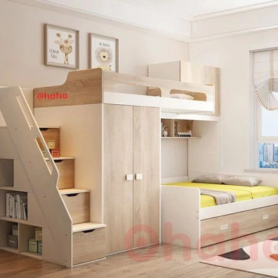 GIƯỜNG TẦNG THÔNG MINH CAO CẤP OHAHA - GTCC001