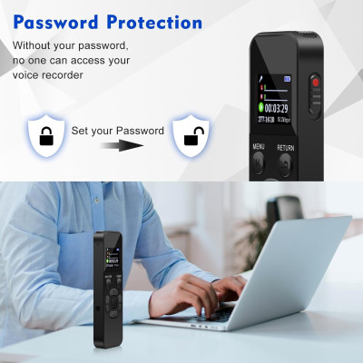 Máy Ghi Âm Chuyên Nghiệp V58 Bộ Nhớ Trong 64GB - Hàng Nhập Khẩu
