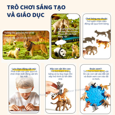 Đồ Chơi Mô Hình Động Vật Mideer mideer pocket friends