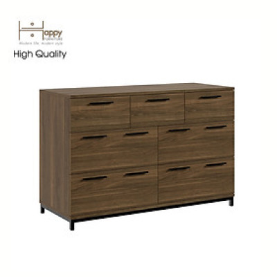 [Happy Home Furniture] LOUIS , Tủ lưu trữ 7 ngăn kéo - chân sắt , 112cm x 45cm x 74cm ( DxRxC), THK_061