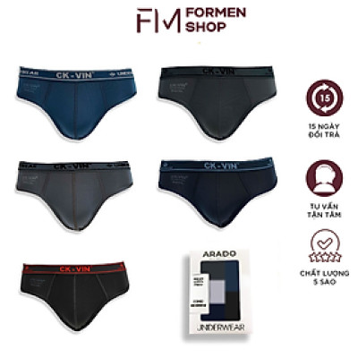 Combo 5 quần lót tam giác nam thun co giãn thoải mái - FORMEN SHOP - FMPS225