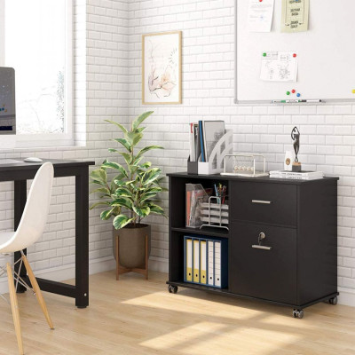 Kệ để máy in gỗ hiện đại SMLIFE Prozen