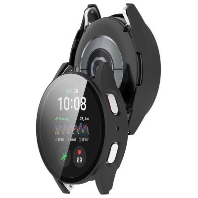 Ốp Case PC Mặt Kính Cường Lực chống va đập cho Samsung Galaxy Watch 7 40mm / 44mm - Hàng Chính Hãng