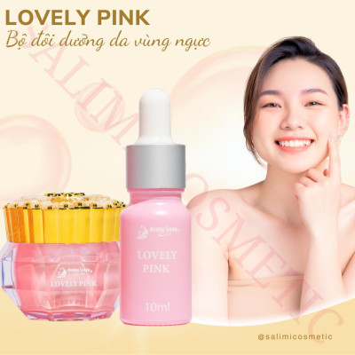 Bộ Đôi Làm Hồng Nhũ Hoa & Bikini LOVELY PINK, Chăm Sóc Da Vùng Kín & Nhũ Hoa, Dưỡng Da Sáng Hồng