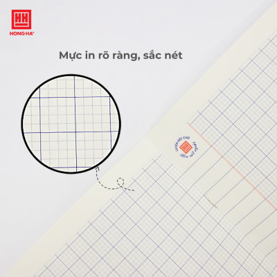Lốc vở 4 Ô ly 48 trang School Go Home Hồng Hà - 0518