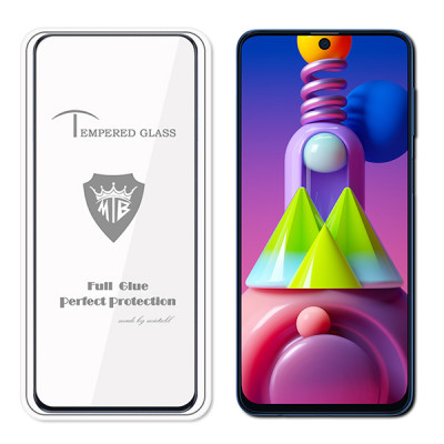 [Miếng dán màn hình] Kính Cường Lực 9H Full Màn Hình Dành Cho Samsung Galaxy M51- Hàng Chính Hãng