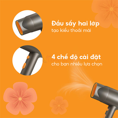 Máy sấy tóc Philips BHD321 - Hàng chính hãng