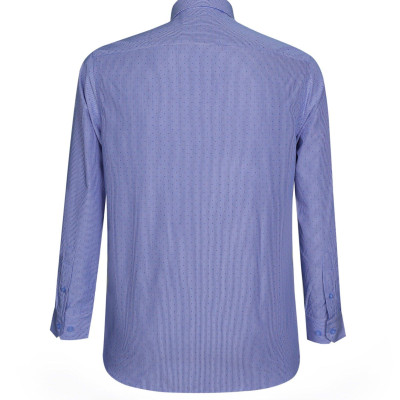 Áo sơ mi nam KHATOCO dài tay họa tiết A1MD498T1-CNIN581-2608-D