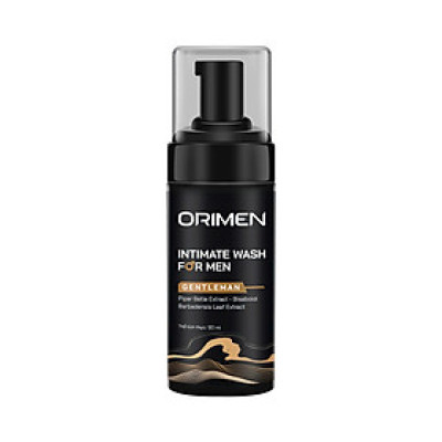 Dung Dịch Vệ Sinh Chuyên Biệt Dành Cho Nam Giới Dạng Bọt Oriss Men Gentlemen 120ml/chai