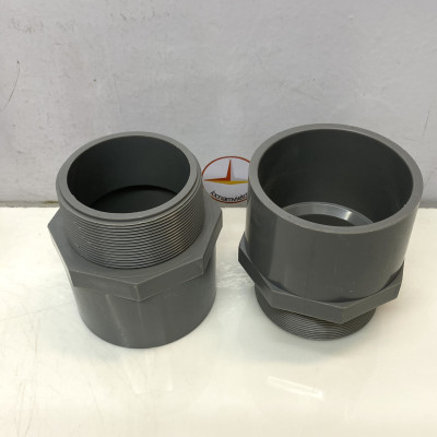 Nối ren ngoài PVC phi 90 Bình Minh