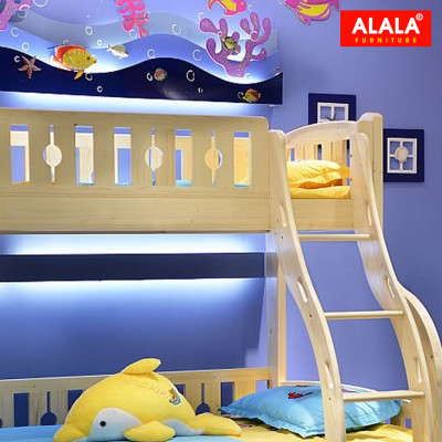 Giường tầng ALALA109 cao cấp/ Miễn phí vận chuyển và lắp đặt/ Đổi trả 30 ngày/ Sản phẩm được bảo hành 5 năm từ thương hiệu ALALA/ Chịu lực 700kg
