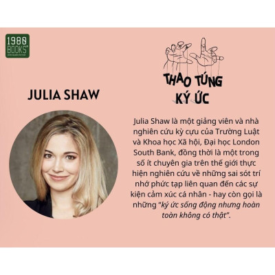 Sách  Thao Túng Ký Ức - BẢN QUYỀN