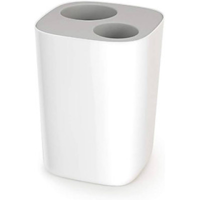 Thùng rác nhà tắm 2 ngăn Joseph Joseph 70514 Split 8L (Grey) Hàng chính hãng