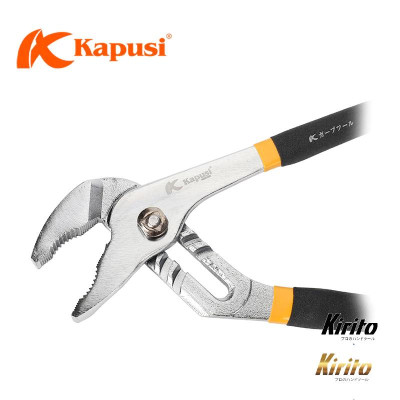 Kìm mỏ quạ cao cấp Kapusi kích cỡ 10 12 inch chất liệu thép CR-V, kìm mỏ quạ vặn đai ốc đa năng