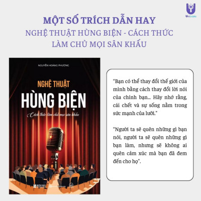 Sách - Nghệ Thuật Hùng Biện: Cách Thức Làm Chủ Mọi Sân Khấu - Cải Thiện Giao Tiếp, Phát Triển Bản Thân - Bizbooks