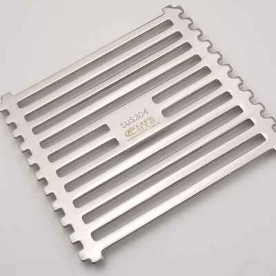 Phễu thu sàn - thoát sàn chống hôi Inox SUS 304, 10cm x 10cm Eurolife EL-HG04 ( Trắng bạc)