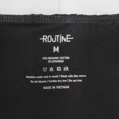 Quần Lót Nam Organic Cotton Trơn phối lưng. Boxer - RT 10F24UND005 | ROUTINE CÀ MAU